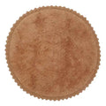 Alfombra infantil redonda suave | toffee 110 cm