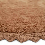 Alfombra infantil redonda suave | toffee 110 cm