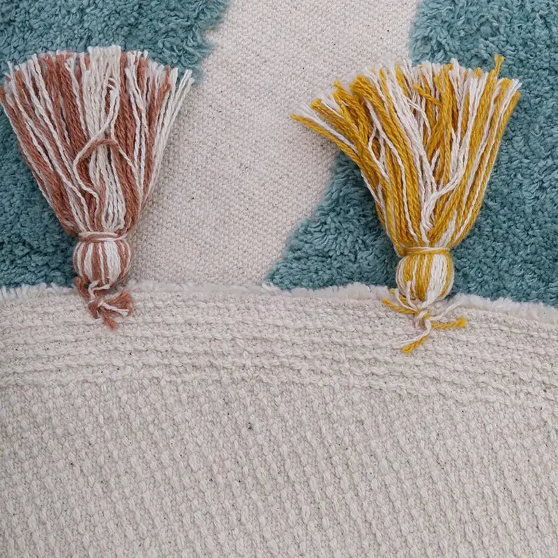 Alfombra Infantil 110 cm RAINBOW Algodón Lavable en lavadoraAlfombraHome & Garden > Decor > Rugs