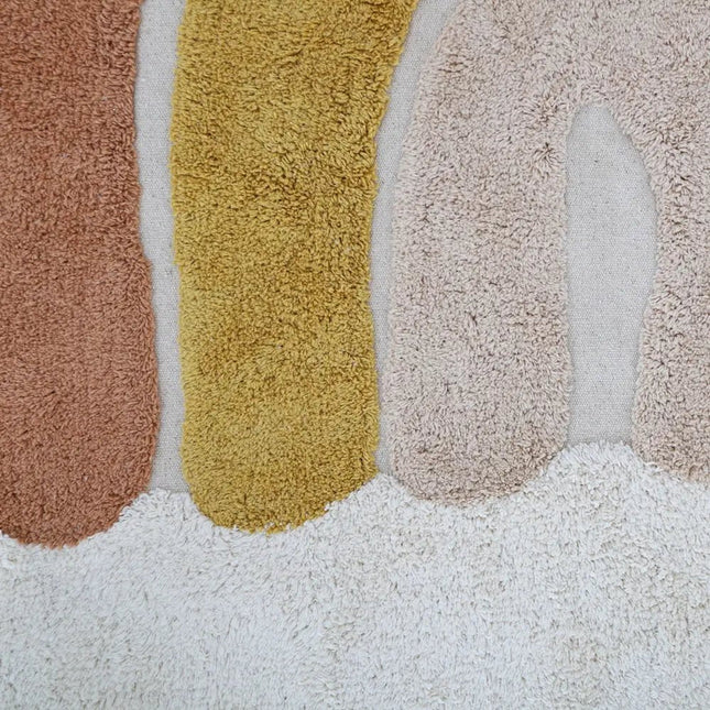 Alfombra Infantil 110 cm RAINBOW TOFFEE Algodón Lavable en lavadoraAlfombraHome & Garden > Decor > Rugs