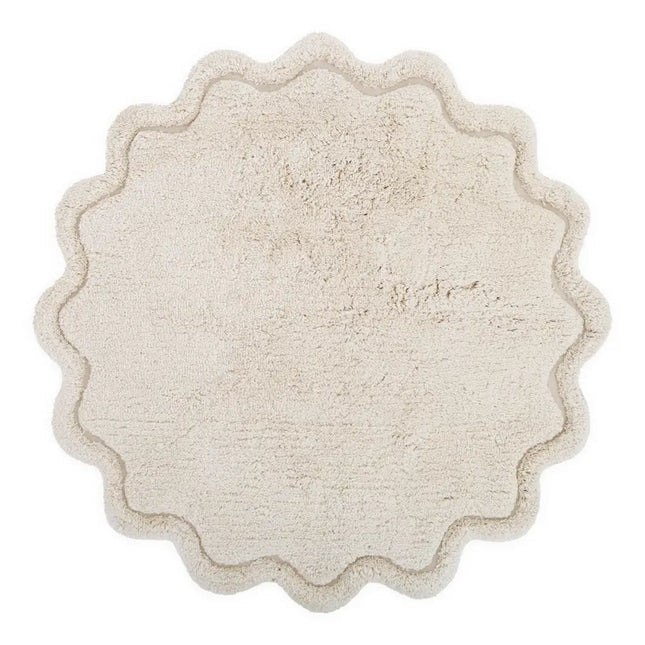 Alfombra Infantil 110 cm SWEET APRIL ECRU Algodón Lavable en lavadoraAlfombraHome & Garden > Decor > Rugs