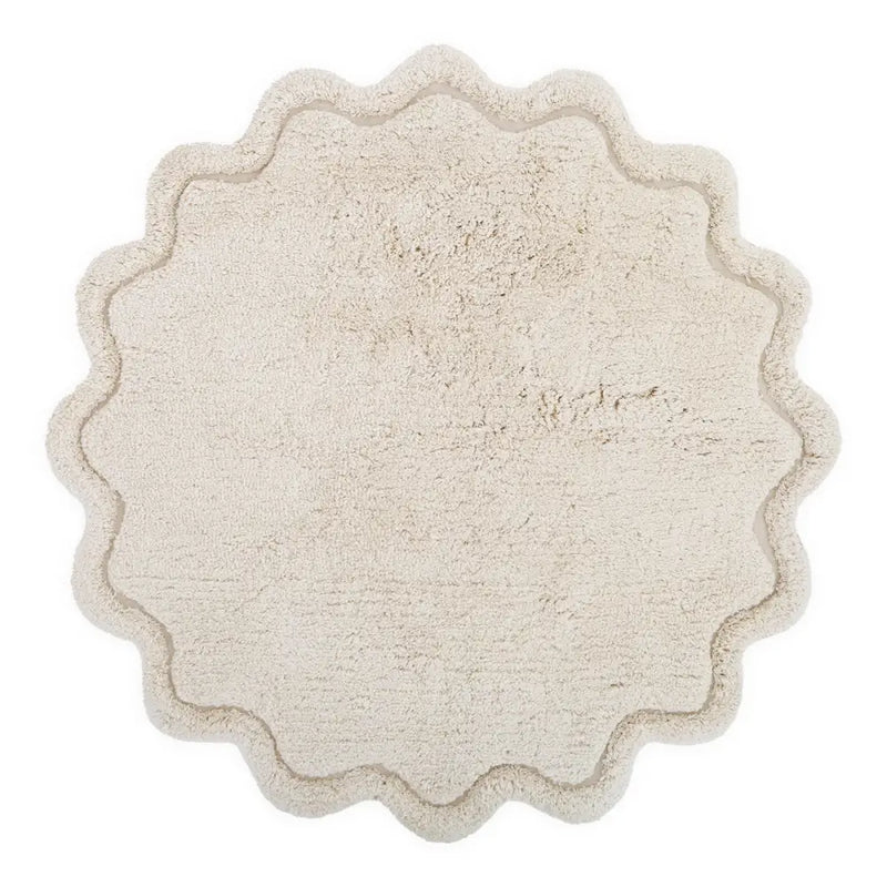 Alfombra Infantil 110 cm SWEET APRIL ECRU Algodón Lavable en lavadoraAlfombraHome & Garden > Decor > Rugs