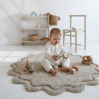 Alfombra infantil suave y lavable a máquina | 110 cm