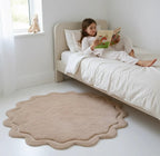 Alfombra infantil de algodón lavable | 110 cm nude