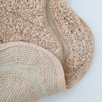 Alfombra infantil de algodón lavable | 110 cm nude
