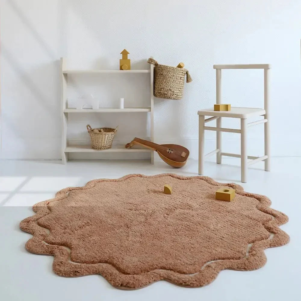 Alfombra infantil de algodón lavable | 110 cm