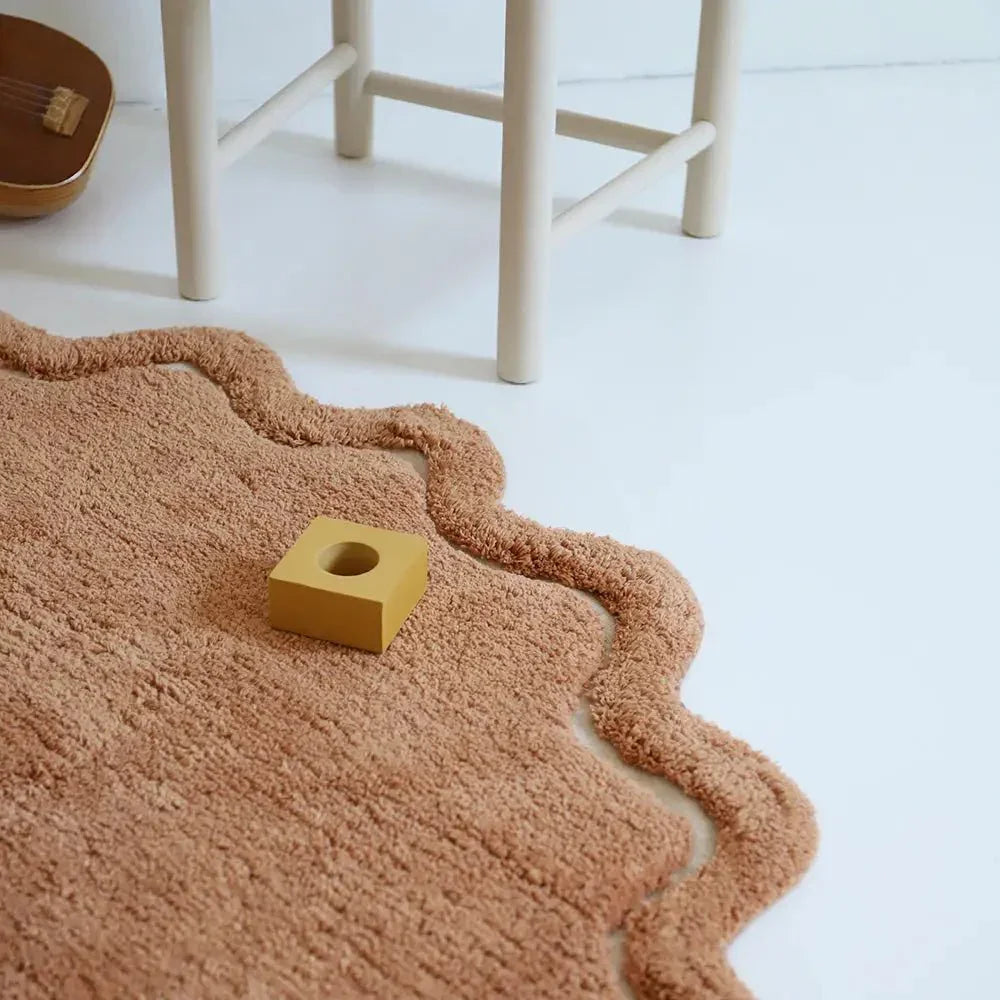 Alfombra infantil de algodón lavable | 110 cm