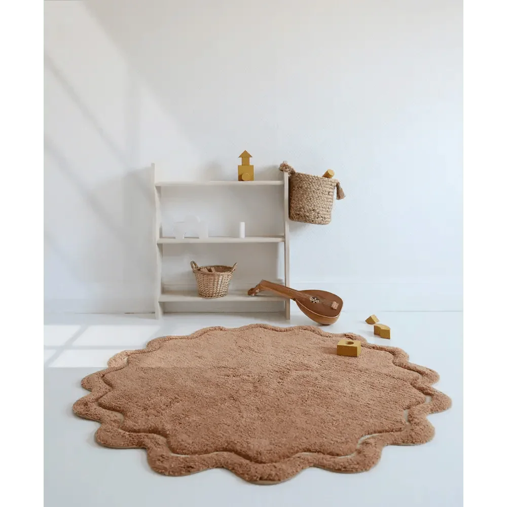 Alfombra infantil de algodón lavable | 110 cm