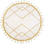 Soft washable round rug for children | 120 cm