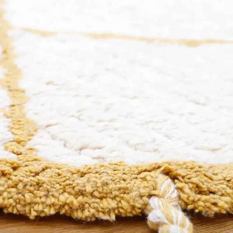 Soft washable round rug for children | 120 cm