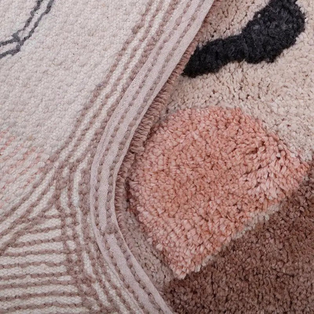 Alfombra Infantil 70x110 cm DEER Algodón Lavable en lavadoraAlfombraHome & Garden > Decor > Rugs