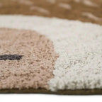Alfombra infantil de algodón 85x120 cm | suave y lavable