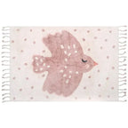 Alfombra infantil Birdy | hecha a mano en algodón