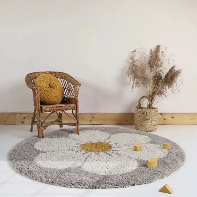Alfombra Infantil BOHEMIAN DAISY ROND BEIGEAlfombraHome & Garden > Decor > Rugs