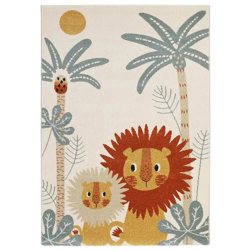 Alfombra infantil León 120x170 | Suave y poética