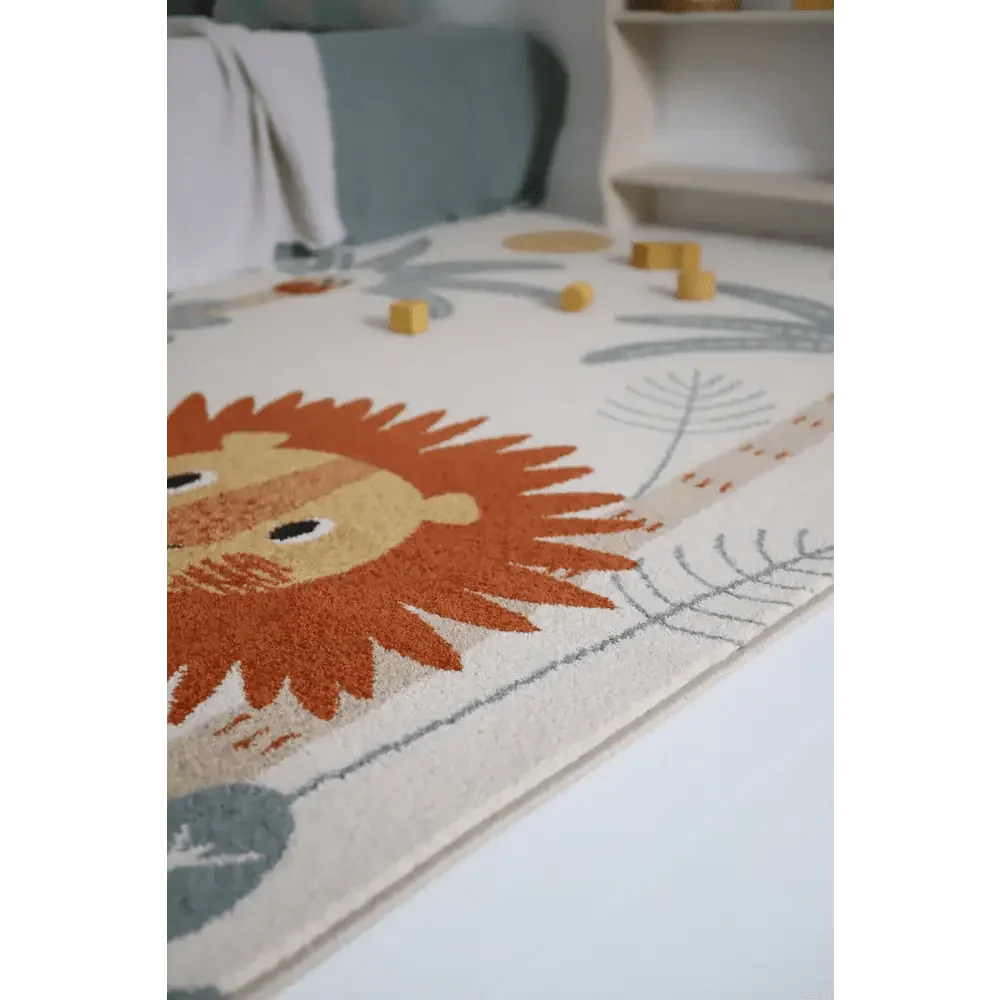 Alfombra infantil León 120x170 | Suave y poética