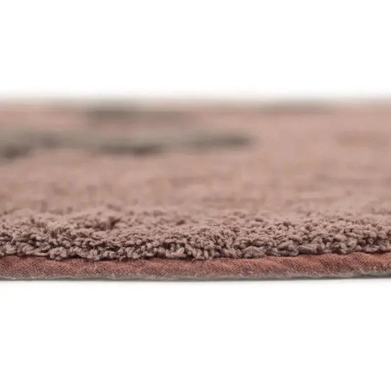 Leopard print rug, 95x105cm | children's design