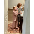 Leopard print rug, 95x105cm | children's design