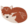 Wolf children's cotton rug | 70x110 cm