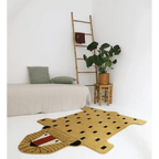 Alfombra infantil con forma de león | diseño original