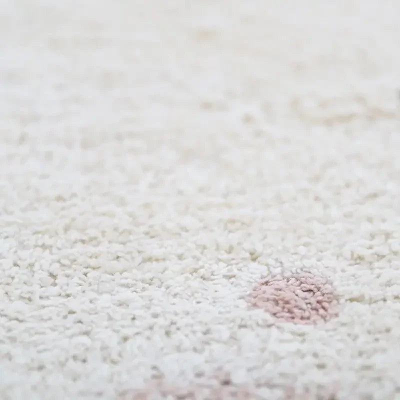 Children's rug with geometric motifs | soft colors