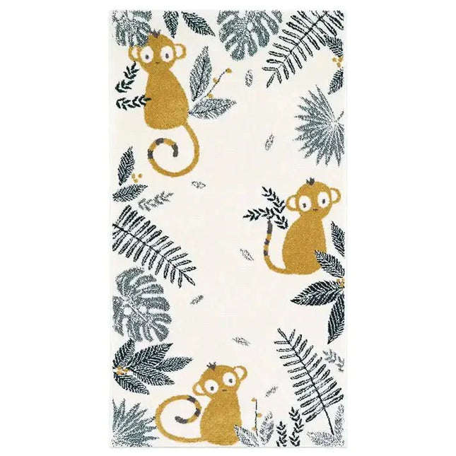 Alfombra Infantil MONKEY PARADISE MIEL 80x150AlfombraHome & Garden > Decor > Rugs