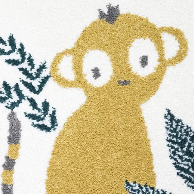Alfombra Infantil MONKEY PARADISE MIEL 80x150AlfombraHome & Garden > Decor > Rugs