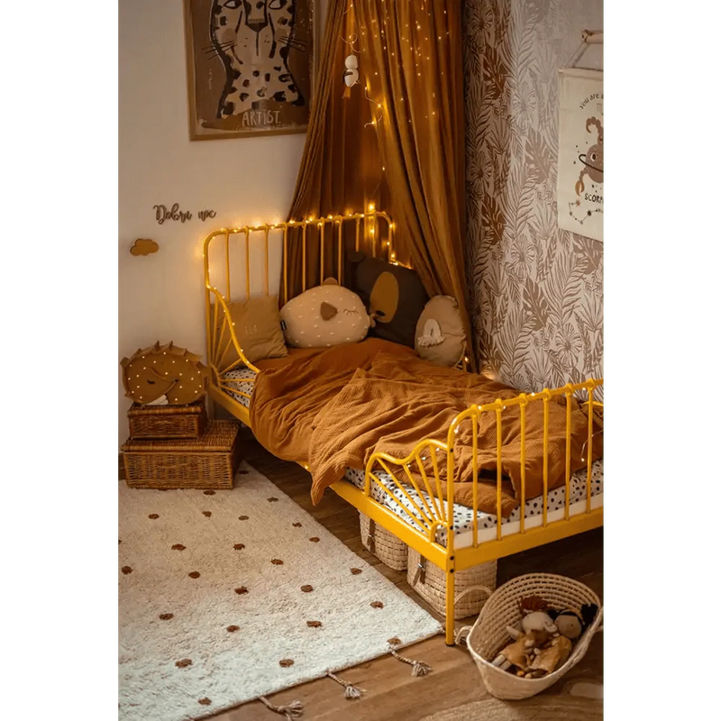 Alfombra Infantil NÜMI AMBRE con lunares 100x150AlfombraHome & Garden > Decor > Rugs