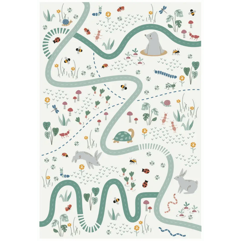 Alfombra Infantil PLAYRUG GARDEN LIFE 123x80AlfombraHome & Garden > Decor > Rugs
