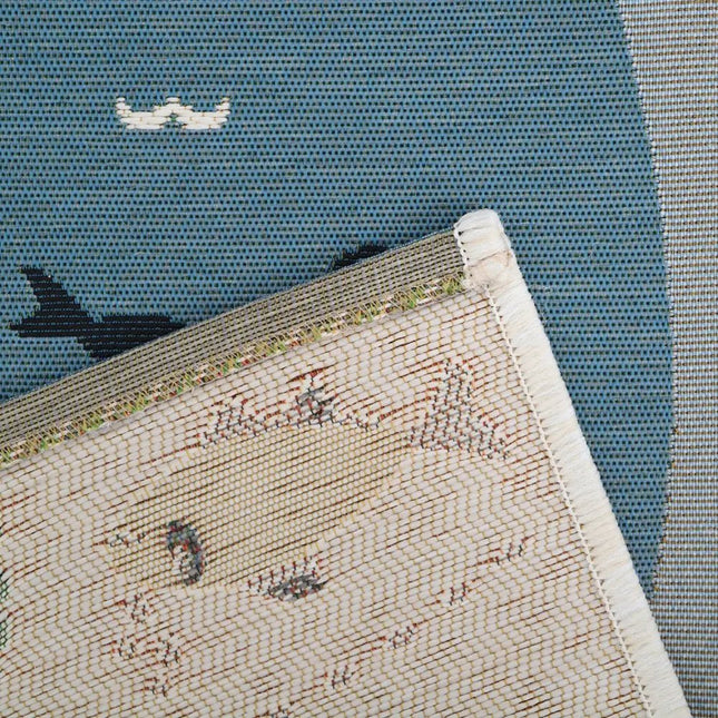 Alfombra Infantil PLAYRUG LITTLE DEEP BLUE 123x80AlfombraHome & Garden > Decor > Rugs