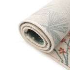 Children's rug with a poetic and relaxing green design | Short pile