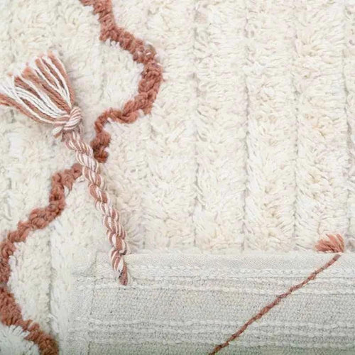 Soft colored cotton rug for children | For kids