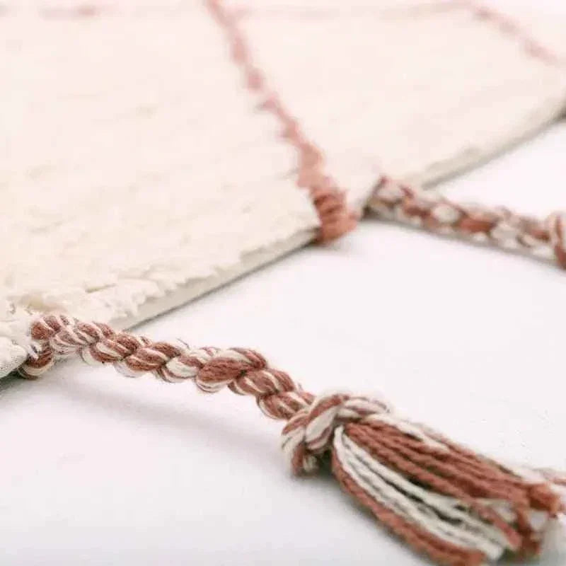 Alfombra de algodón infantil suaves colores | Para niños