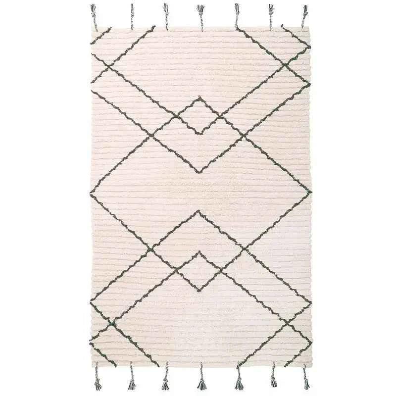 Viktor Chocolate Kids Rug | Soft Cotton