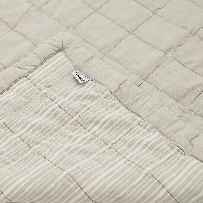 Alfombra de Descanso para bebé reversible ANNA SABLE LAVE 100 x 87 cmCotonHome & Garden > Decor > Rugs