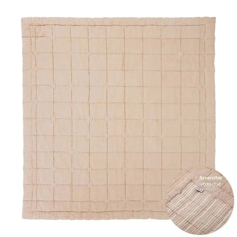 Alfombra de Descanso para bebé reversible Anna Terracotta 100 x 87 cmCotonHome & Garden > Decor > Rugs