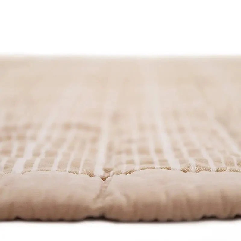 Alfombra de Descanso para bebé reversible Anna Terracotta 100 x 87 cmCotonHome & Garden > Decor > Rugs