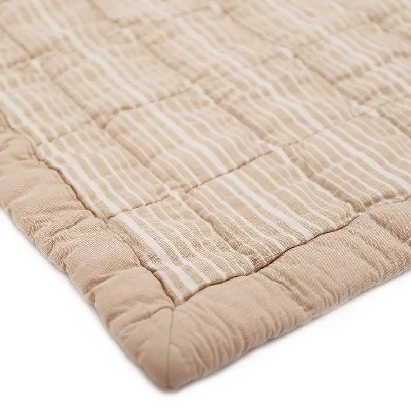 Alfombra de Descanso para bebé reversible Anna Terracotta 100 x 87 cmCotonHome & Garden > Decor > Rugs