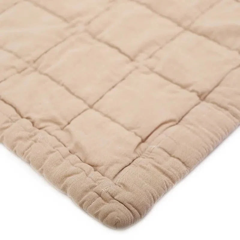 Alfombra de Descanso para bebé reversible Anna Terracotta 100 x 87 cmCotonHome & Garden > Decor > Rugs