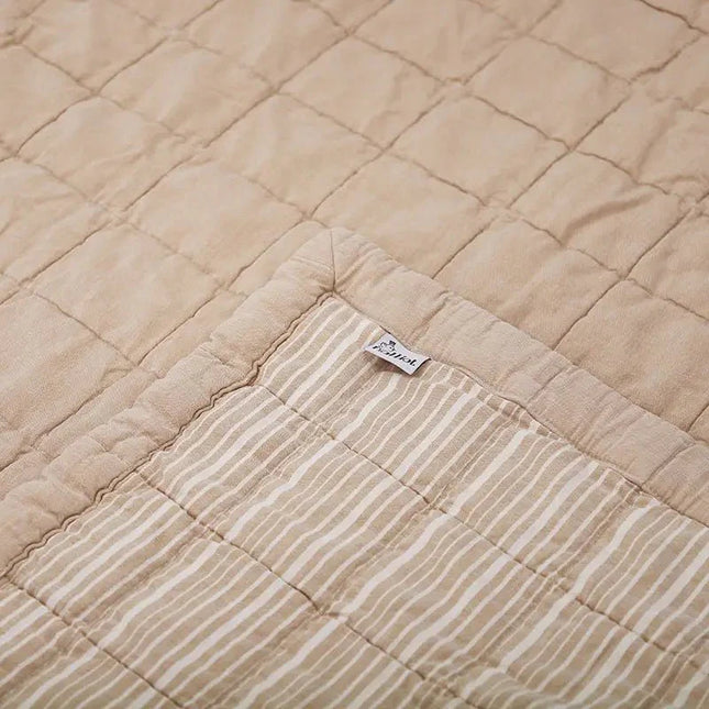 Alfombra de Descanso para bebé reversible Anna Terracotta 100 x 87 cmCotonHome & Garden > Decor > Rugs