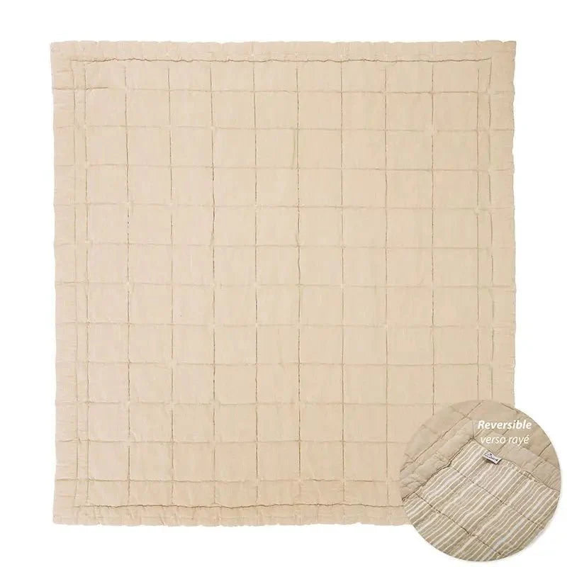 Alfombra de Descanso para bebé reversible CARAMEL LAVE 100 x 87 cmCotonHome & Garden > Decor > Rugs