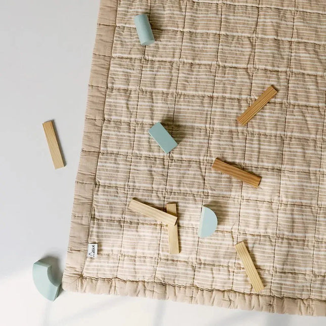 Alfombra de Descanso para bebé reversible CARAMEL LAVE 100 x 87 cmCotonHome & Garden > Decor > Rugs