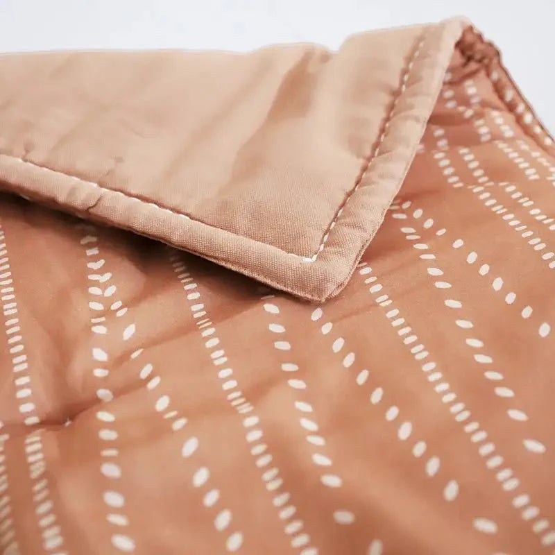 Alfombra bebe de juegos infantil algodón estampada bohème NEPO TERRACOTTA 100x100CotonHome & Garden > Decor > Rugs