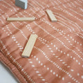 Tapete de algodão para bebé com estampado boémia | 100x100 cm