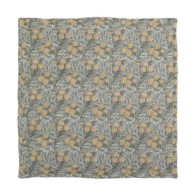 Alfombra bebe de juegos infantil algodón estampada fleurs FIDELIA 100x100CotonHome & Garden > Decor > Rugs