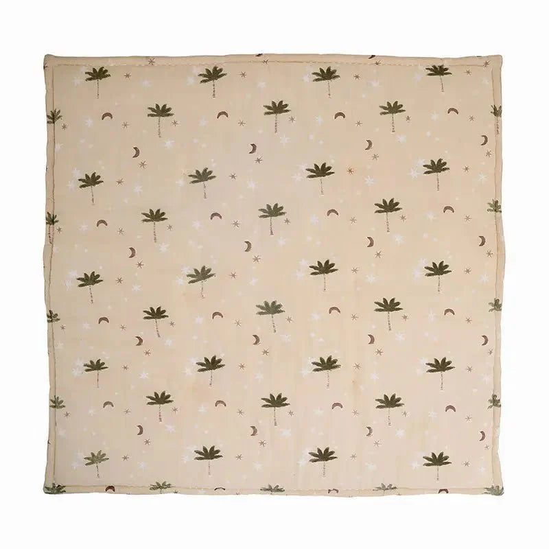 Alfombra de descanso impresa con palmeras JAIPURY 100x100CotonHome & Garden > Decor > Rugs