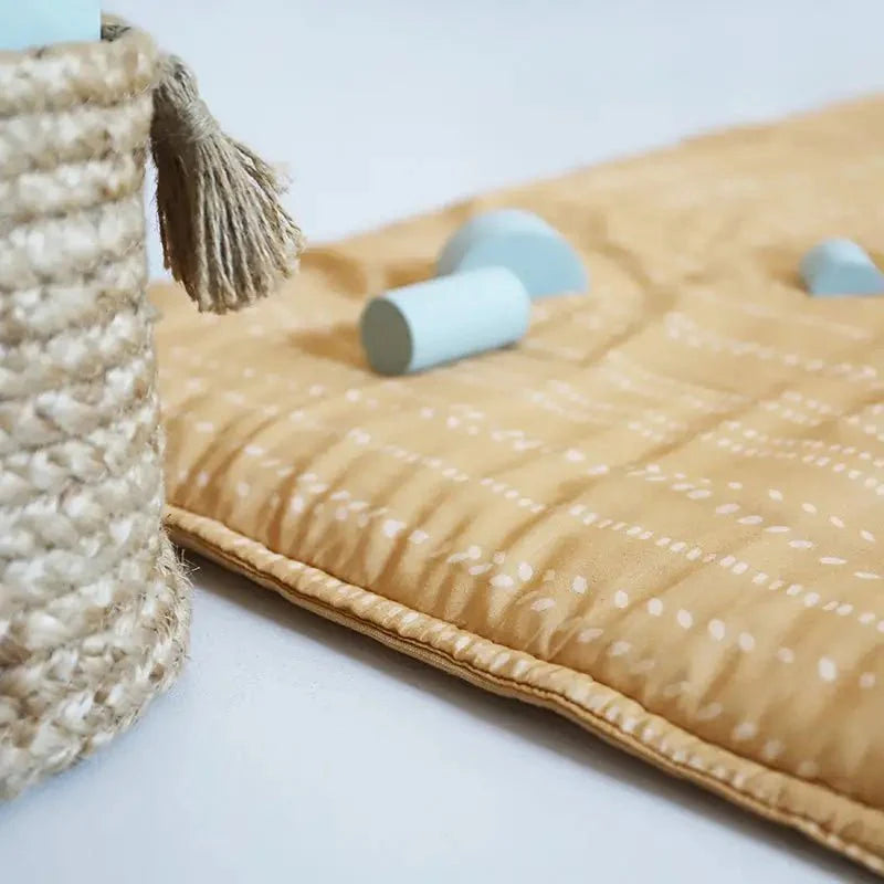 Alfombra multiusos de algodón para bebé MostazaCotonHome & Garden > Decor > Rugs