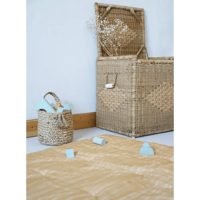 Alfombra multiusos de algodón para bebé MostazaCotonHome & Garden > Decor > Rugs