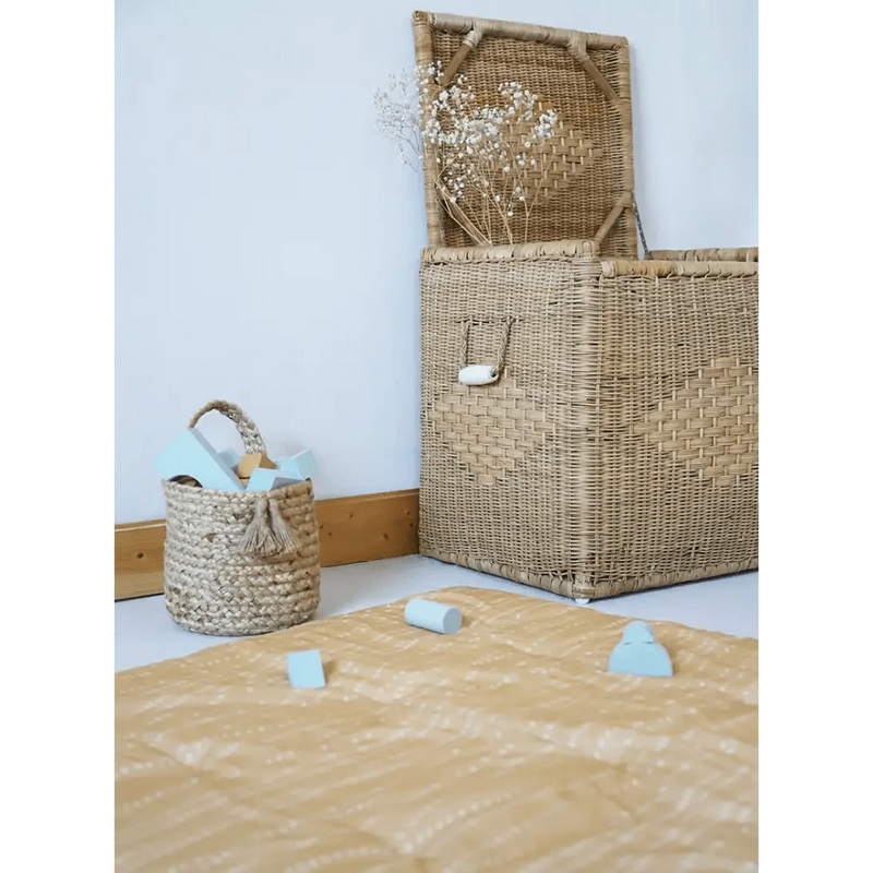 Alfombra multiusos de algodón para bebé MostazaCotonHome & Garden > Decor > Rugs