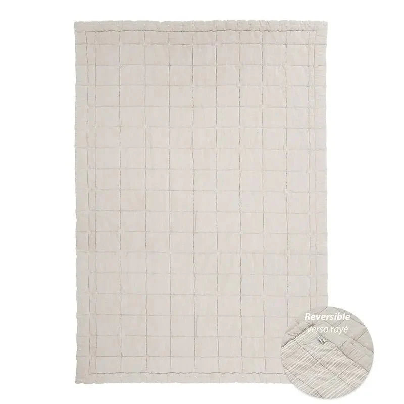 Alfombra de Descanso para bebé reversible ANNA SABLE LAVE 100 x 140 cmCotonHome & Garden > Decor > Rugs